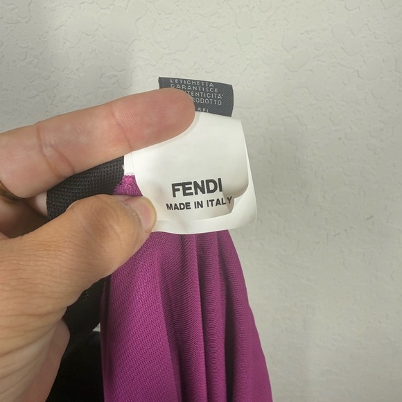NWT Fendi Square Neck Dress Size US 6 - Picture 9 of 12